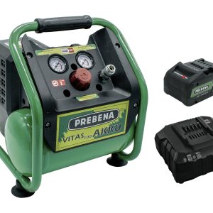 Prebena Compresseur à air comprimé sans fil VITAS100-AKKU-SET 5 l 8 bar