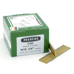 Prebena N19CNKHA Set de clous pour cloueur Longueur 19 mm 5000 pc(s)