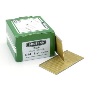 Prebena N44CNKHA Set de clous pour cloueur Longueur 44 mm 2500 pc(s) Prebena N44CNKHA Set de clous pour cloueur Longueur 44 mm 2500 pc(s)