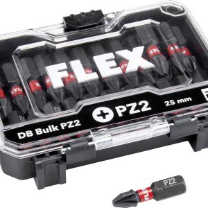 Flex DB Bulk PZ2-25mm VE25 534550 Jeu d’embouts Flex DB Bulk PZ2-25mm VE25 534550 Jeu d’embouts