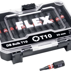 Flex DB Bulk T10-25mm VE25 534154 Jeu d’embouts Flex DB Bulk T10-25mm VE25 534154 Jeu d’embouts