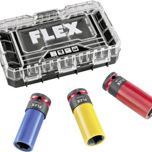 Flex IPS D17-21 1/2“ Set Set de douilles pour boulonneuse à choc 534706 Flex IPS D17-21 1/2“ Set Set de douilles pour boulonneuse à choc 534706