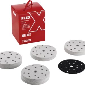 Flex D150 ST-Set VE5 534770 Papier abrasif Grain 60, 80, 120, 150 (Ø) 150 mm 5 pc(s) Flex D150 ST-Set VE5 534770 Papier abrasif Grain 60, 80, 120, 150 (Ø) 150 mm 5 pc(s)