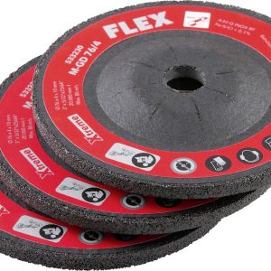 Flex 533230 M-GD 76/4 VE3 Disque à ébarber à moyeu déporté Diamètre 76 mm 3 pc(s) Flex 533230 M-GD 76/4 VE3 Disque à ébarber à moyeu déporté Diamètre 76 mm 3 pc(s)