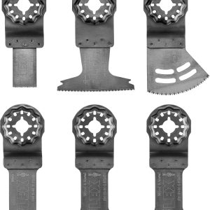 Kit de lames de scie Starlock pour l’électricité et les cloisons sèches Flex 535180 Kit de lames de scie Starlock pour l’électricité et les cloisons sèches Flex 535180