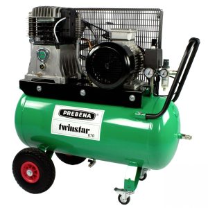 Prebena Compresseur pneumatique TWINSTAR670 90 l 10 bar Prebena Compresseur pneumatique TWINSTAR670 90 l 10 bar