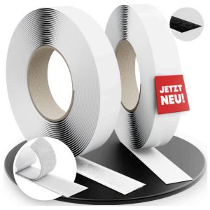 Label the Cable LTC EASY TAPE STRAP Bande auto-agrippante (L x l) 8 m x 20 mm blanc 8 m