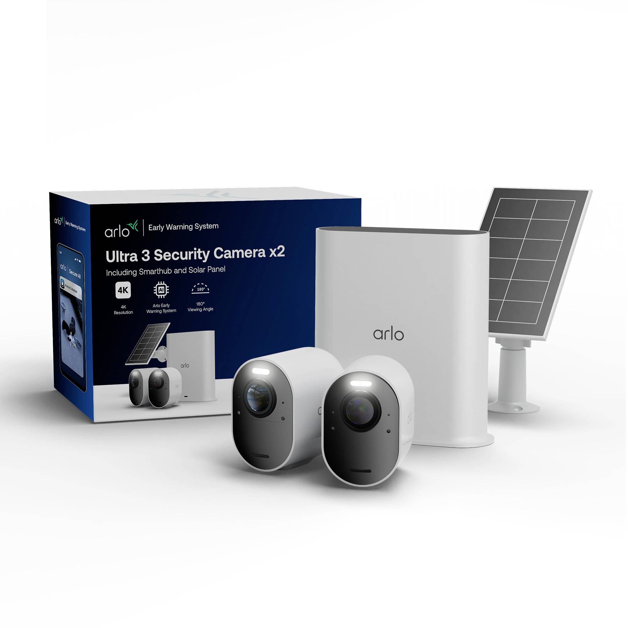ARLO ARLO Ultra 3 Security VMC5250-111EUS IP-Caméra de surveillance