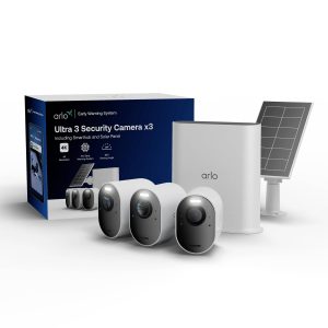 ARLO ARLO Ultra 3 Security Camera 3-cam kit VMC5350-111EUS IP-Set pour caméra de surveillance ARLO ARLO Ultra 3 Security Camera 3-cam kit VMC5350-111EUS IP-Set pour caméra de surveillance