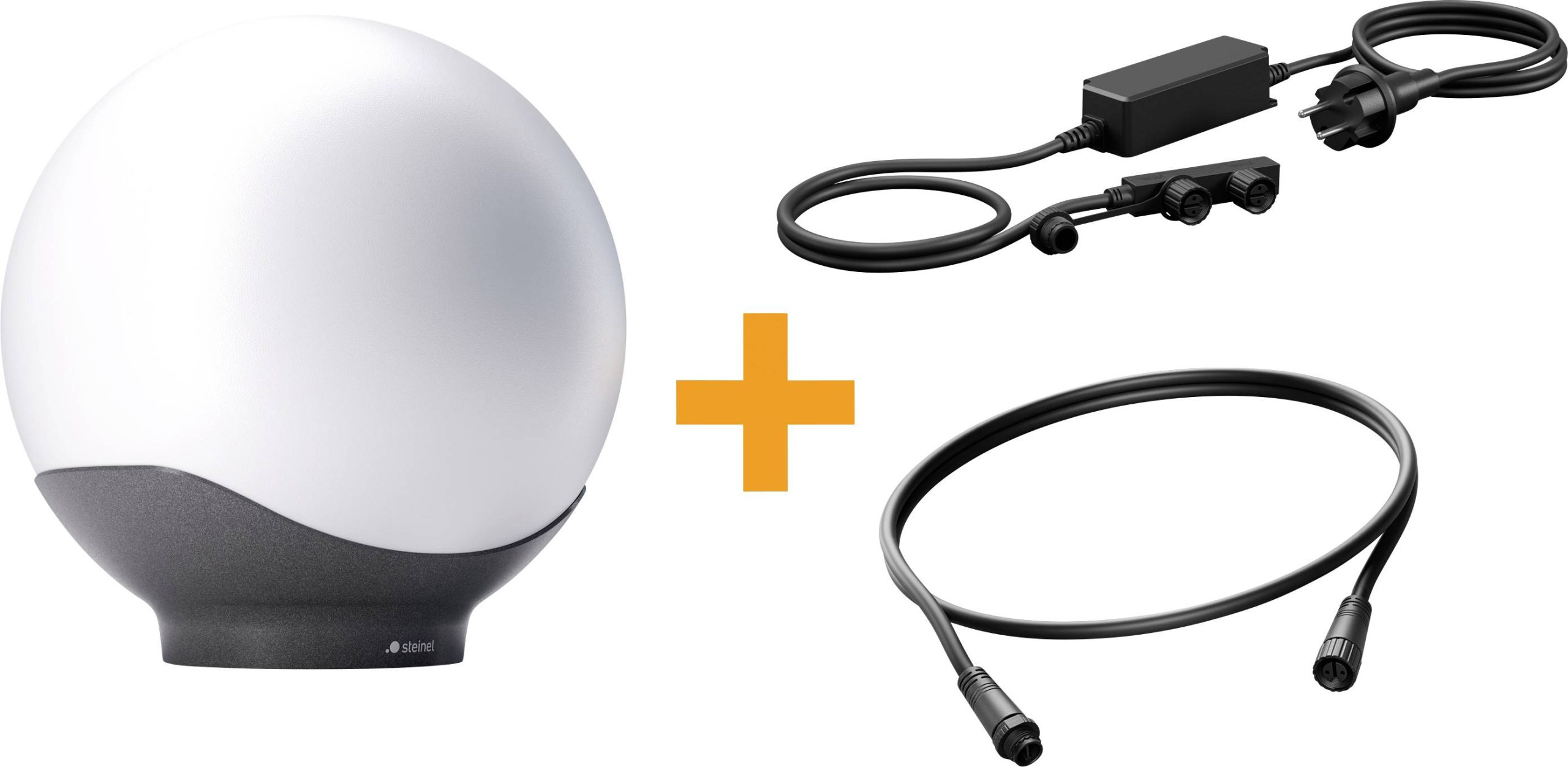 Steinel LED AUSSENLEUCHTE STARTERSE SPHERA-400 C 094836 Boule lumineuse LED 9.07 W Couleur d'éclairage (ampoule LED): RG