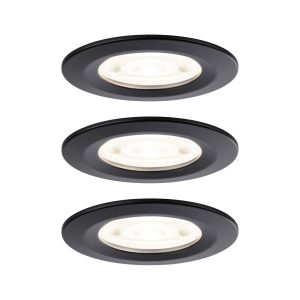 Paulmann 92311 Nova Luminaire à LED encastrable LED GU10 4.9 W noir (mat) Paulmann 92311 Nova Luminaire à LED encastrable LED GU10 4.9 W noir (mat)