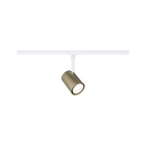 Paulmann Luxe Luminaire sur rail haute tension URail GU10 or (mat), blanc signal Paulmann Luxe Luminaire sur rail haute tension URail GU10 or (mat), blanc signal