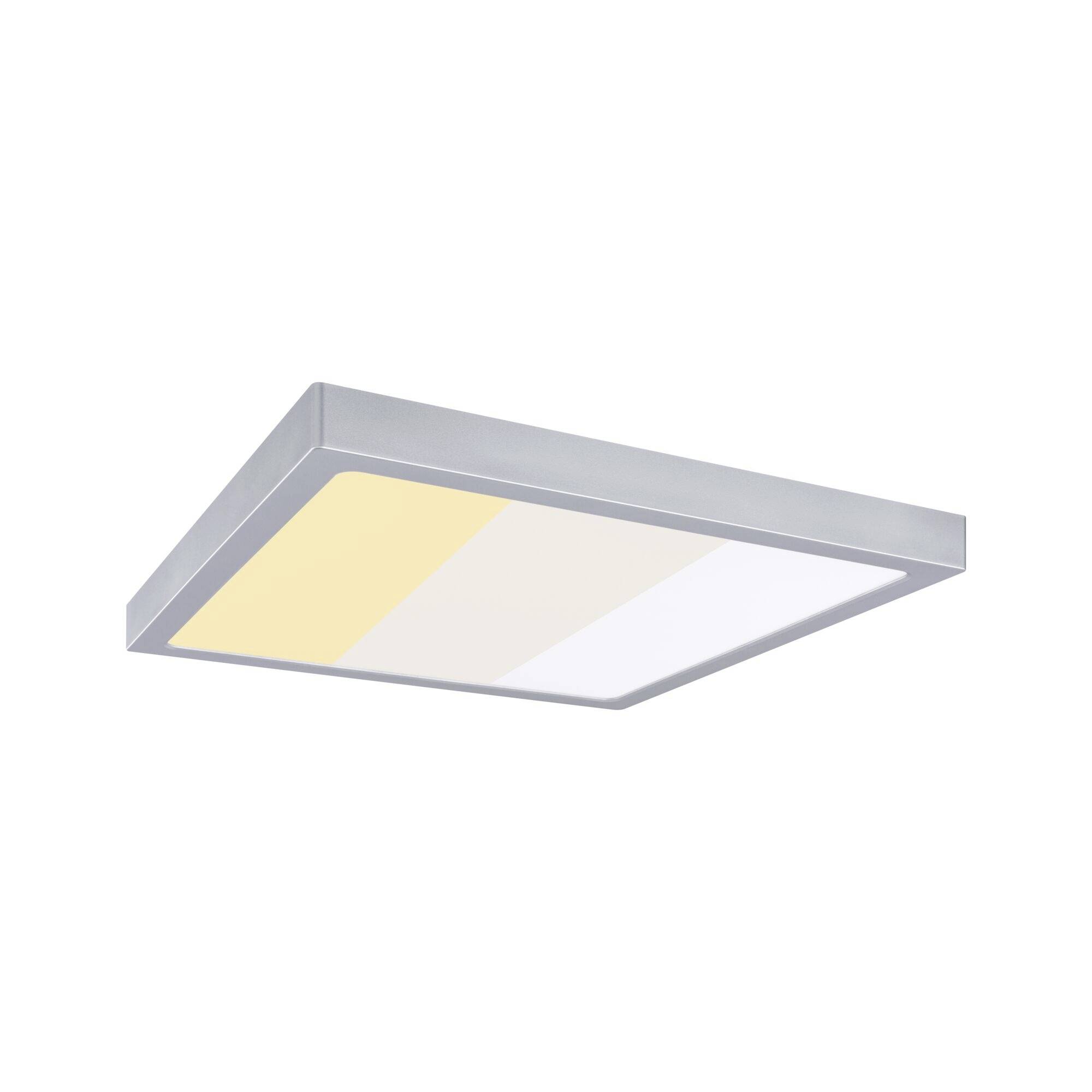 Paulmann Abia 71309 Panneau à LED 16 W blanc chaud chrome (mat)