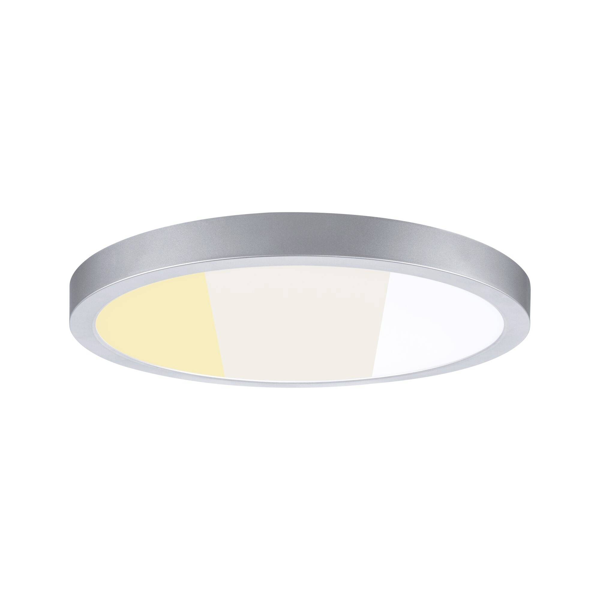 Paulmann Abia 71306 Panneau à LED 16 W blanc chaud chrome (mat)