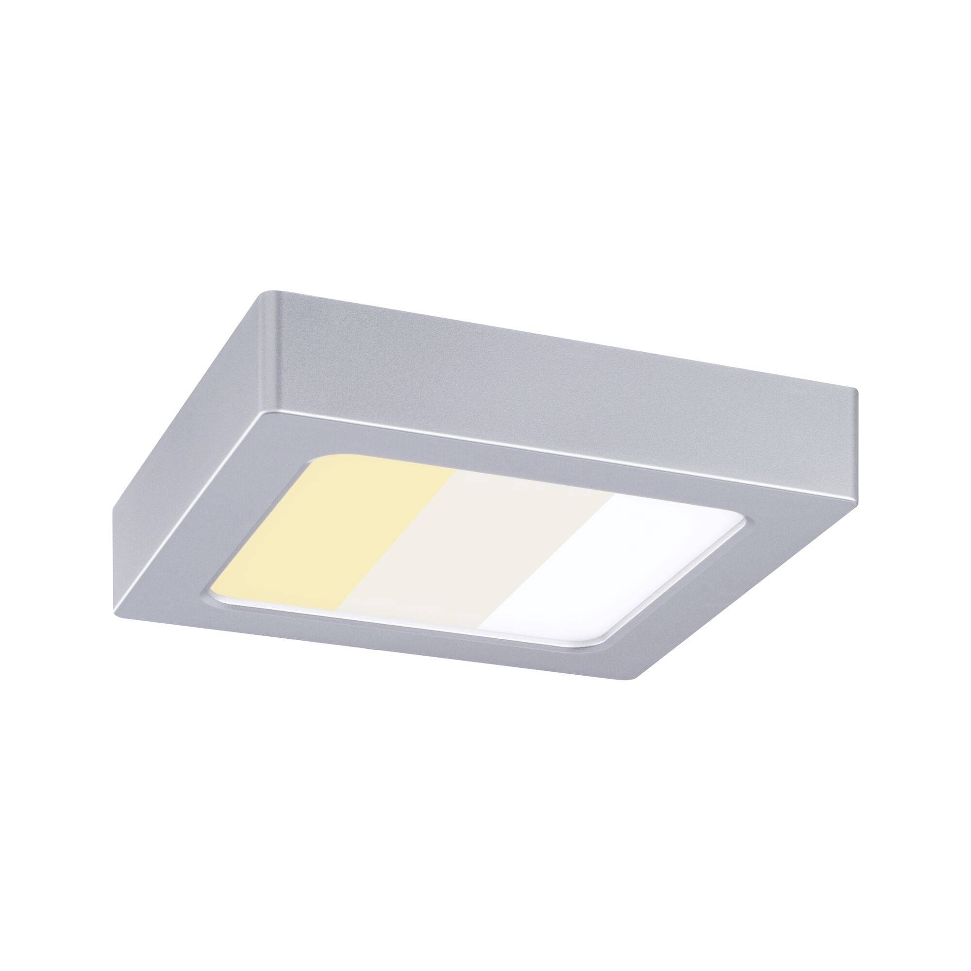 Paulmann Abia 71297 Panneau à LED 9.5 W blanc chaud chrome (mat)