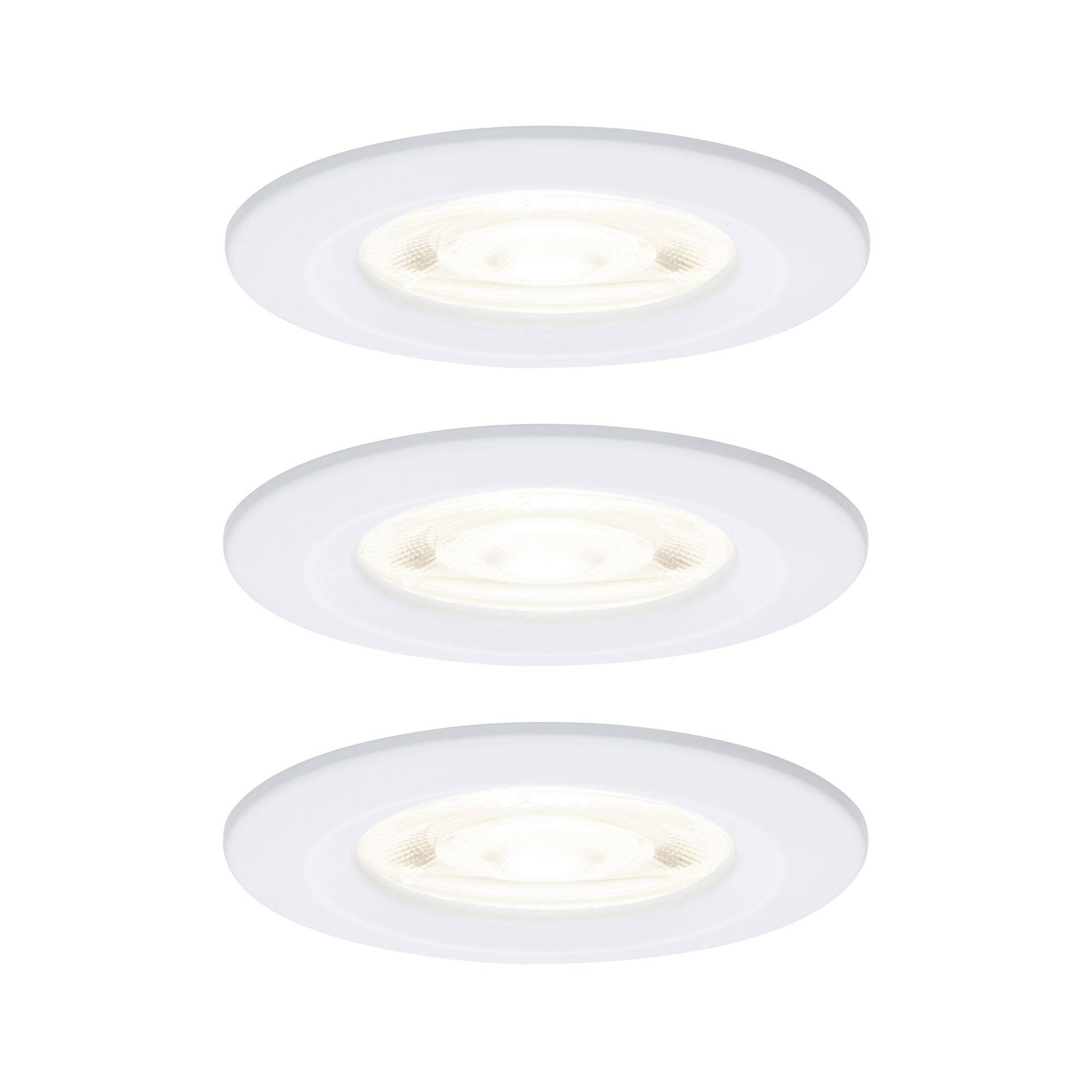 Paulmann 92278 Nova Luminaire à LED encastrable GU10 4.9 W blanc mat