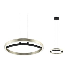 Paulmann Melira 94928 Luminaire à suspendre 24 W noir (mat), or Paulmann Melira 94928 Luminaire à suspendre 24 W noir (mat), or