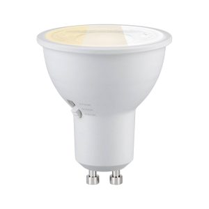 Paulmann 29280 LED CEE E (A – G) GU10 4.6 W blanc chaud (Ø x H) 50 mm x 56 mm 1 pc(s) Paulmann 29280 LED CEE E (A – G) GU10 4.6 W blanc chaud (Ø x H) 50 mm x 56 mm 1 pc(s)