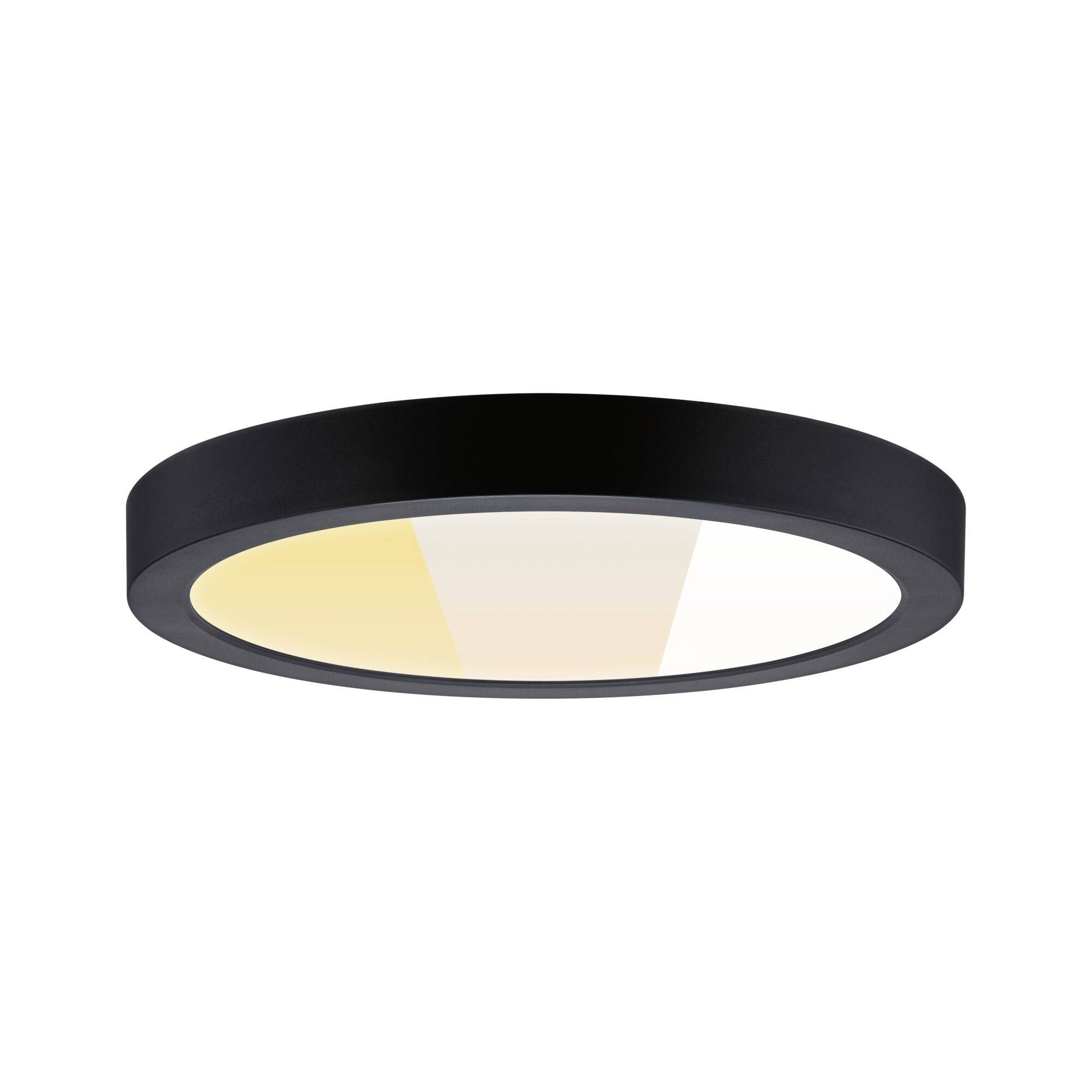 Paulmann Abia 71299 Panneau à LED 14 W blanc chaud noir