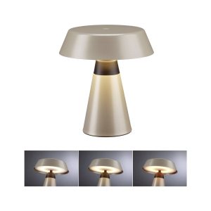 Paulmann Lirox 77061 Lampe de table LED LED intégrée 1.5 W champagne, noir Paulmann Lirox 77061 Lampe de table LED LED intégrée 1.5 W champagne, noir