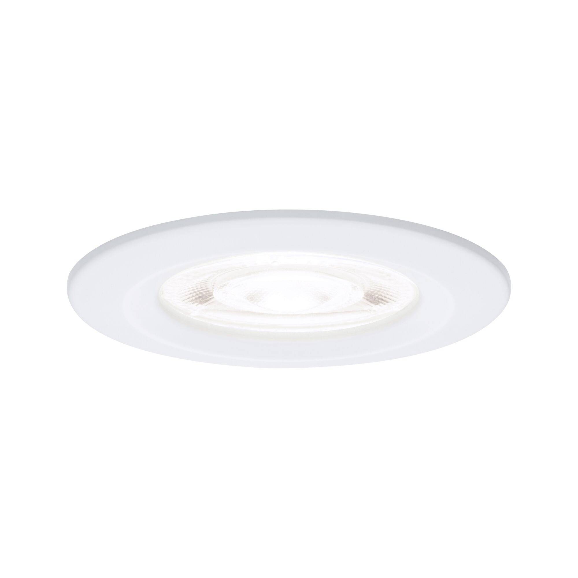 Paulmann 92312 Nova Luminaire à LED encastrable GU10 4.9 W blanc mat