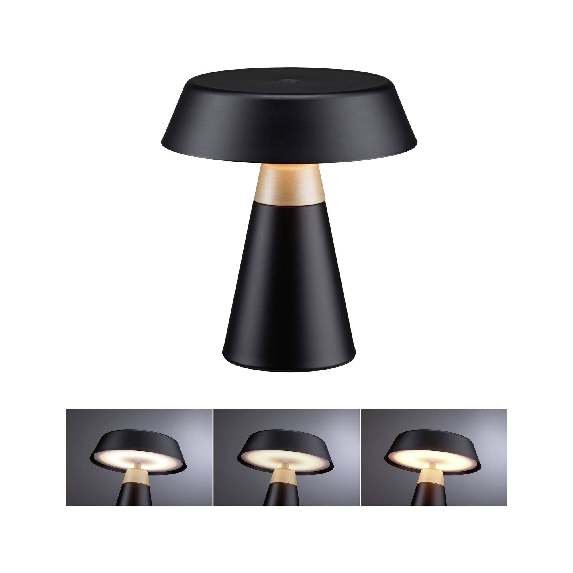 Paulmann Lirox 77060 Lampe de table 1.5 W noir, champagne