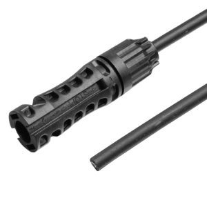 Weidmüller 3018470250 branchement pour installation solaire Câble de raccordement noir 2.5 m Weidmüller 3018470250 branchement pour installation solaire Câble de raccordement noir 2.5 m