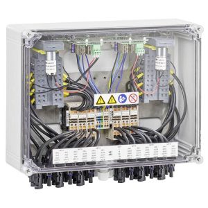Weidmüller 8000115473 PVC DC 2I 1O 6MPP RD WM4 11 Boîtier de raccordement de générateur Weidmüller 8000115473 PVC DC 2I 1O 6MPP RD WM4 11 Boîtier de raccordement de générateur