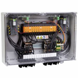 Weidmüller 8000111274 PVC DC 2I 1O 6MPP RD SPD1R EVO 11 Boîtier de raccordement de générateur Weidmüller 8000111274 PVC DC 2I 1O 6MPP RD SPD1R EVO 11 Boîtier de raccordement de générateur