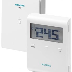 Siemens S55770T281 S55770-T281 Thermostat d’ambiance montage apparent (en saillie) Avec récepteur, commande des touches Siemens S55770T281 S55770-T281 Thermostat d’ambiance montage apparent (en saillie) Avec récepteur, commande des touches