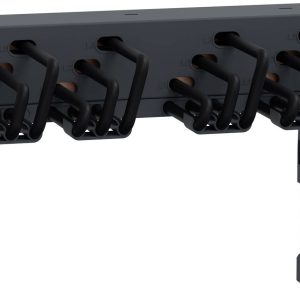 Schneider Electric GV2G4RA Système de rails triphasés, 63A, 4 points de sortie, alimentation droite, distance de 45 mm S Schneider Electric GV2G4RA Système de rails triphasés, 63A, 4 points de sortie, alimentation droite, distance de 45 mm S