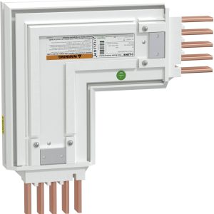 Schneider Electric ITSC250GS42EIE Boîtier angulaire, I-Line Track, 250 A, cuivre, 3 L+N+PE (PE 50%CU), IP42, longueur (2