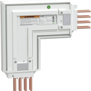 Schneider Electric ITSC250GS42EOE Boîtier angulaire, I-Line Track, 250 A, cuivre, 3 L+N+PE (PE 50%CU), IP42, longueur (2