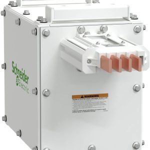 Schneider Electric ITSC400ES42BO0500E Boîtier d&rsquo;alimentation de fin de gamme, I-Line Track, 400A, cuivre, 3L+N+PE (boîti