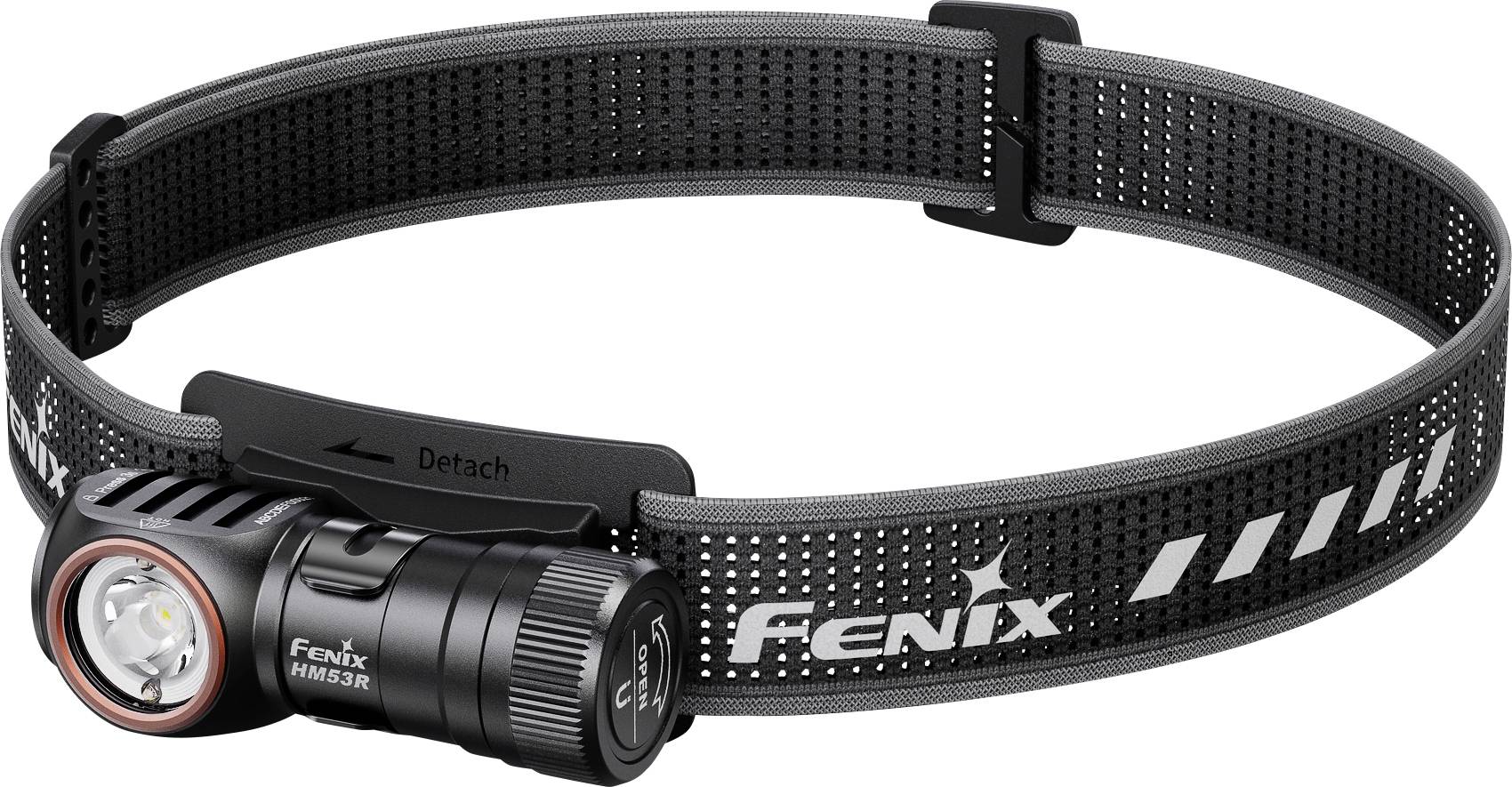 Lampe frontale LED Fenix HM53R à batterie 1200 lm 125 h FEHM53R