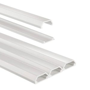 Hama 00220981 Goulotte de câble (L x l) 1 m x 21 mm 3 pc(s) blanc Hama 00220981 Goulotte de câble (L x l) 1 m x 21 mm 3 pc(s) blanc