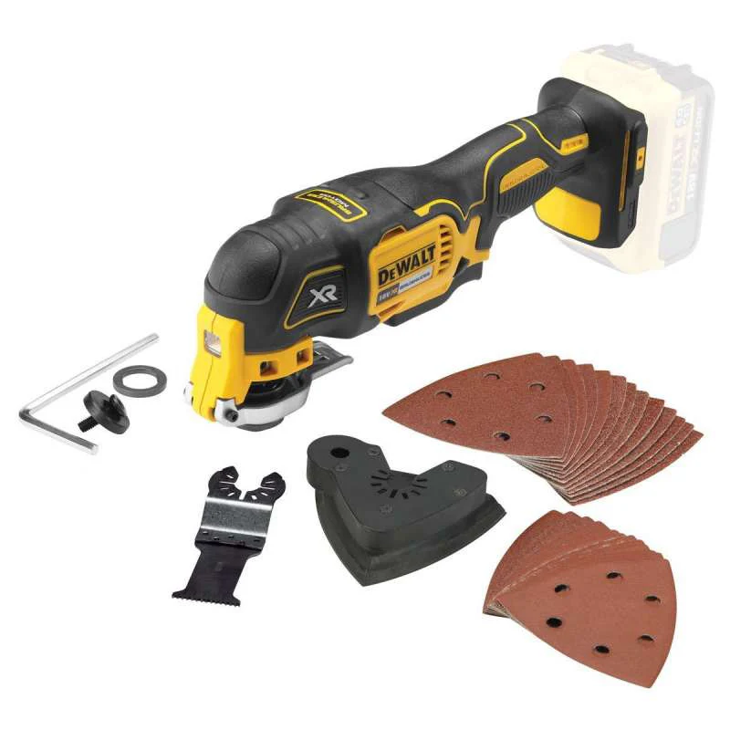 Outil multi-cutter oscillant 18V DEWALT DCS355N-XJ Brushless (vendu sa